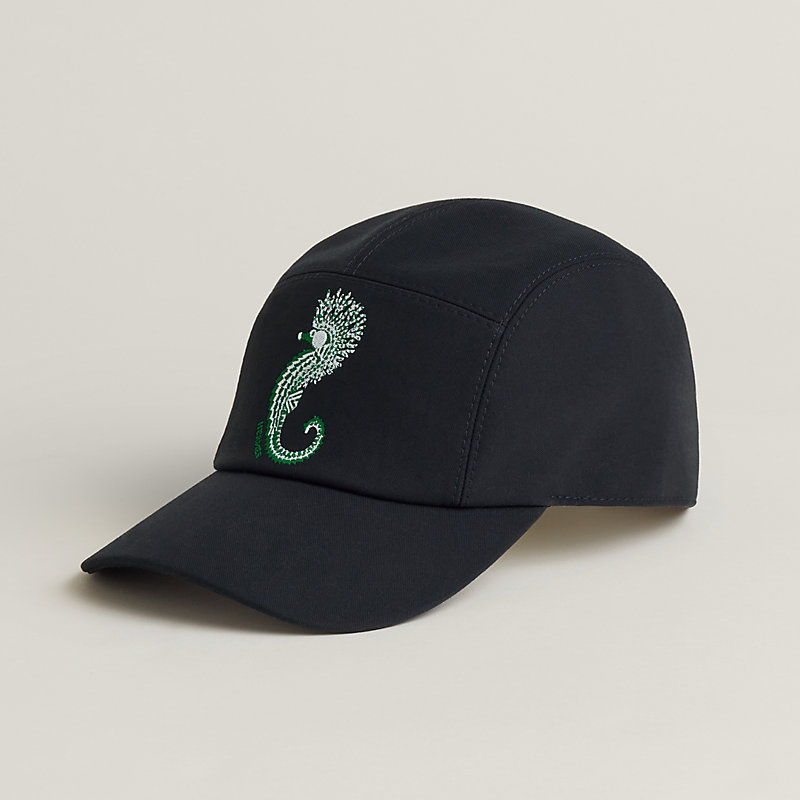 エルメス HERMES CAP NEVADA CHEVAL 58 Nevada H'Cheval cap - Blue | Hermès USA